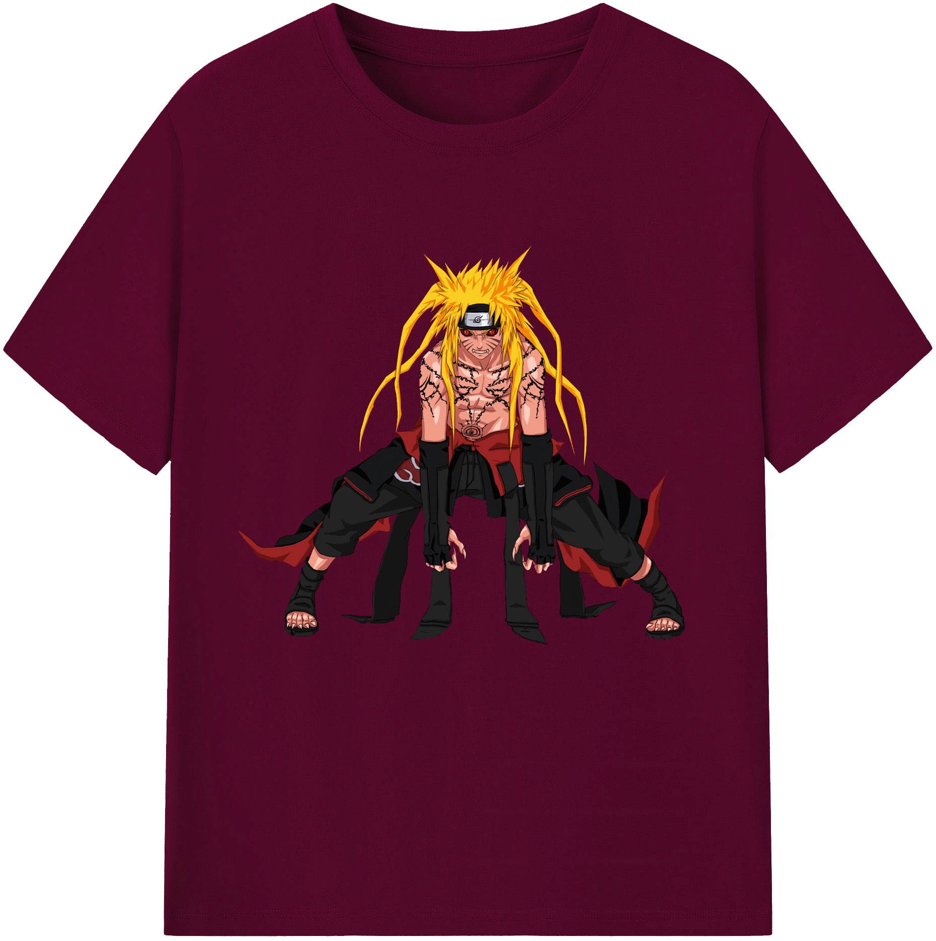（画像用） NARUTO -ナルト- うずまき ナルト Uzumaki Naruto レディースカジュアルプリントTシャツ（綿100％）